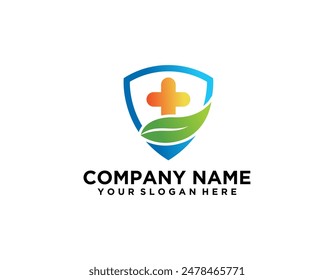 Medizinisches Logo Apothekenlogo Vektorgrafik