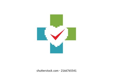 Medical Logo With Simple and Modern Shape
