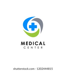 Plantilla de logotipo médico