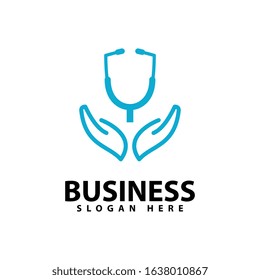 Medical logo template design vector icon illustration