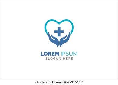 Designvektor für medizinisches Logo. Symbol kreuzen