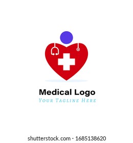 Medical Logo Template for doctor, lab, hospital file EPS 10 easy modification, for print and graphic resource etc