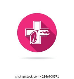 Medical logo template icon design