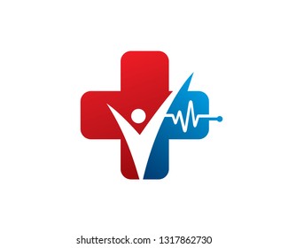 Medical Logo Template, Icon, Symbol - Vector