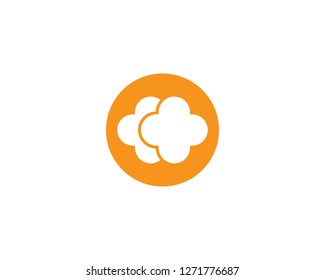 Medical logo template vector icon illustration