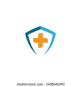 Medical logo template vector icon