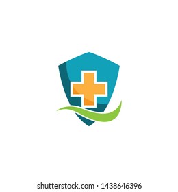 Medical logo template vector icon