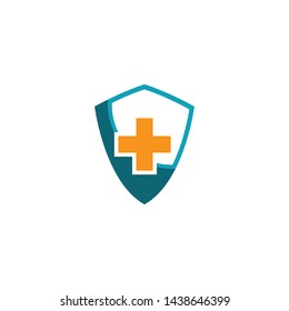 Medical logo template vector icon