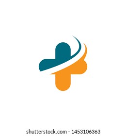Medical logo template vector icon illustration