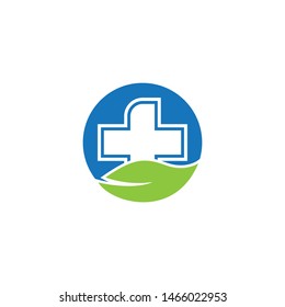 Medical logo template vector icon illustration