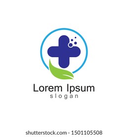 Medical logo template vector icon
