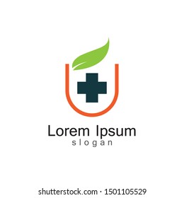 Medical logo template vector icon