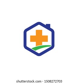 Medical logo template vector icon