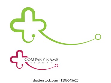 Medical Logo template vector illustration design