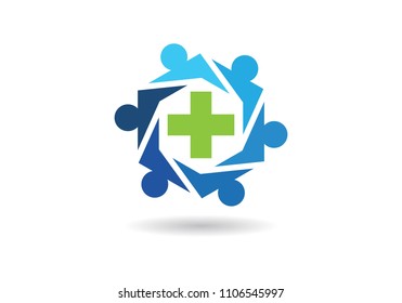 Medical Logo template vector illustration design