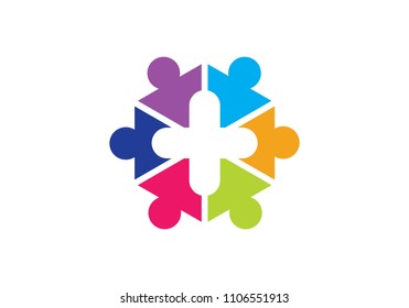 Medical Logo template vector illustration design
