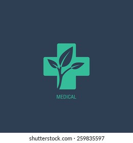 Medical logo vector