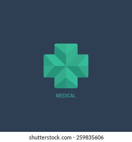 Medical logo vector