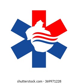 medical logo vector.