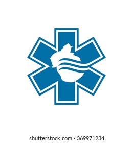 medical logo vector.