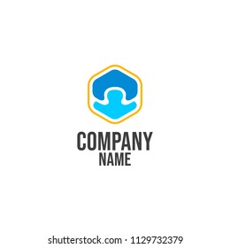 medical logo vector, design template, logo for chiropractor