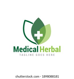 Plantilla de diseño vectorial de logotipo médico.
