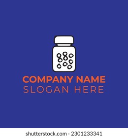 Medical logo vector illustration template