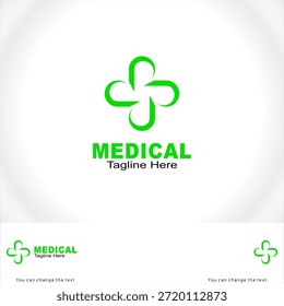 Logotipo médico logotipo de Vector Plantilla