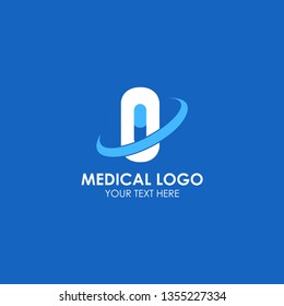 Medical Logo Vector Template Design Illustration