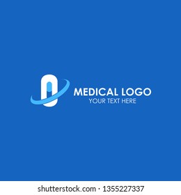 Medical Logo Vector Template Design Illustration