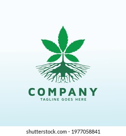 Medical Marijuana Dispensary Logo Template