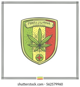 Medical Marijuana Logo Five