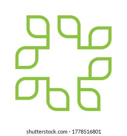 medical marijuana logo vector simple