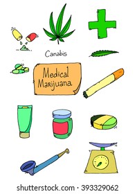 Medical marijuana set