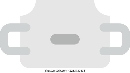 medical mask illustration in minimal style isolated on background