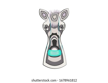 Medical mask, sticker, 
avatar, character