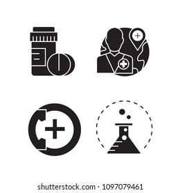 medical and medicine concept icons