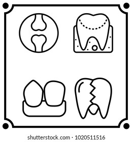 medical medicine set icon vector