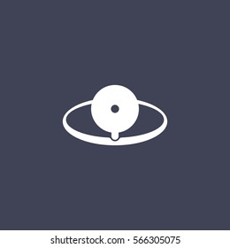 Medical mirror icon