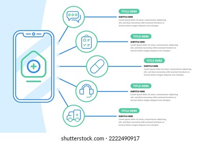 Medical Mobile Apps Infographic for Presentation