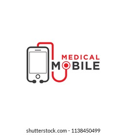 Medical mobile vector design element