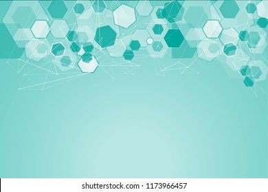 Medical Network Isolated On Green Background Stock Vector (Royalty Free ...