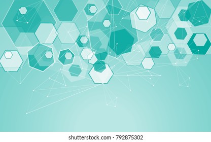 Medical network isolated on green background. Abstract concept for web site,poster,placard,wallpaper and banner.Useful for brochure,layout and backdrop. Creative art,modern design, vector illustration