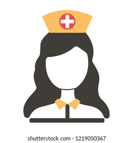 Medical Nurse vector icon