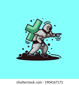 Medical Officer Vector Design Illustration