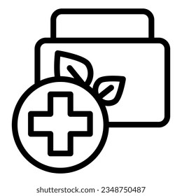 Medical ointment line icon. Cream vector illustration isolated on white. Skin care outline style designed for and app. Eps 10.