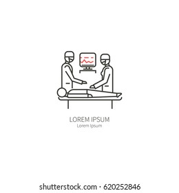 Medical operations vector illustration