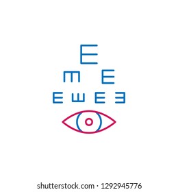 Medical, ophthalmology colored icon. Element of medicine illustration. Signs and symbols icon can be used for web, logo, mobile app, UI, UX