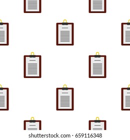 Medical order clipboard pattern seamless for any design vector illustration