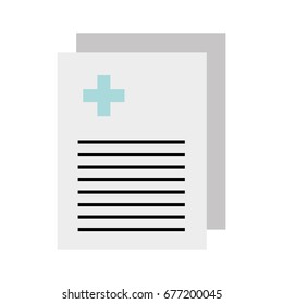 medical order document icon